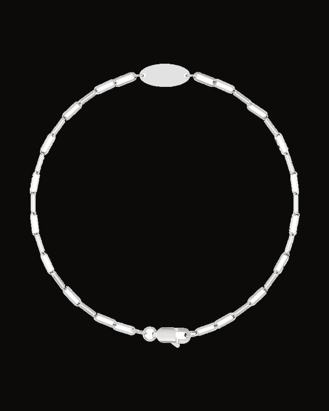 Engravable Oval Bracelet
