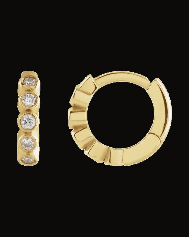 Hinged Hoop Earrings