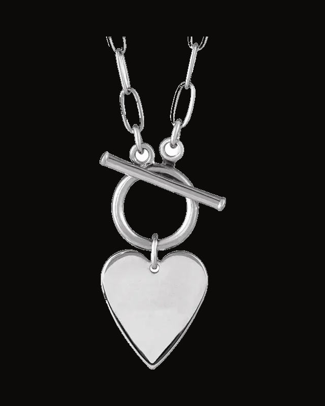 Engravable Toggle Necklace