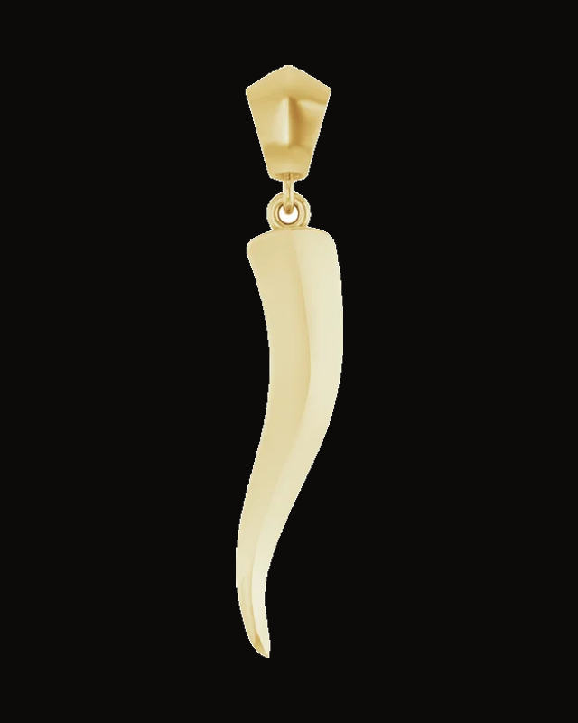 Italian Horn Necklace or Pendant