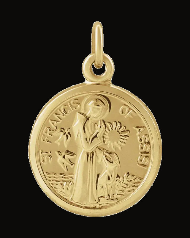 St. Francis of Assisi Medal Pendant