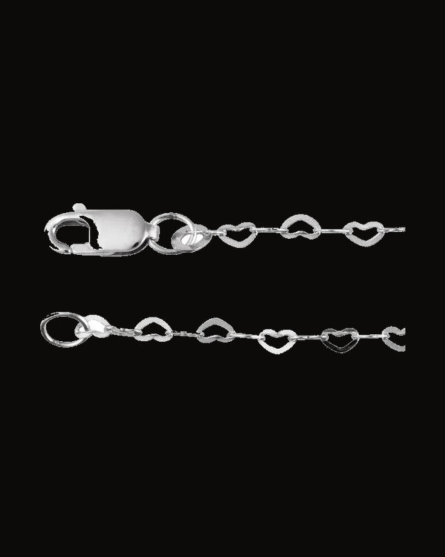 1.9 mm Heart Chain