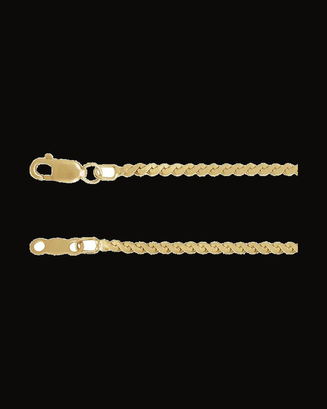 1.7 mm Serpentine Chain