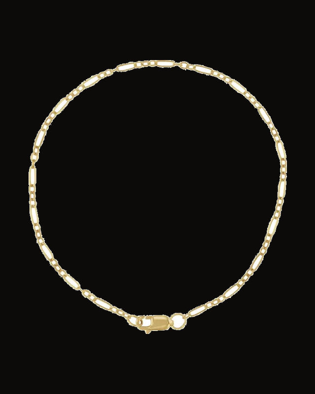 1.8 mm Figaro Chain — 14K Yellow Gold-Filled