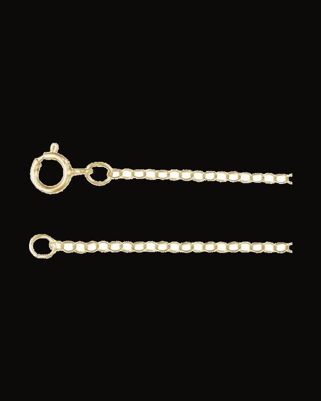 1.5 mm Flat Cable Chain — 14K Yellow Gold-Filled