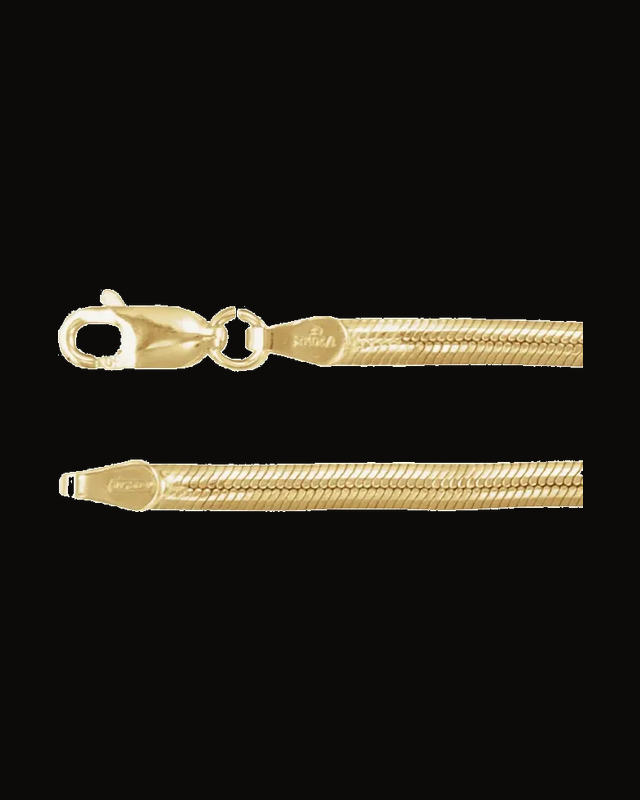 3 mm Oval Snake Chain