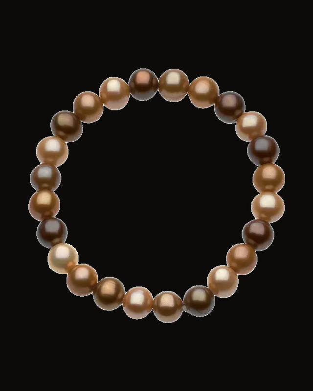 Cultured Chocolate Freshwater Pearl Bracelet — Cultured Freshwater Pearl