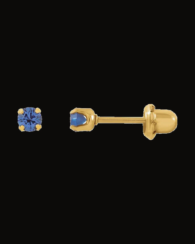 Inverness® Piercing Birthstone Stud Earrings