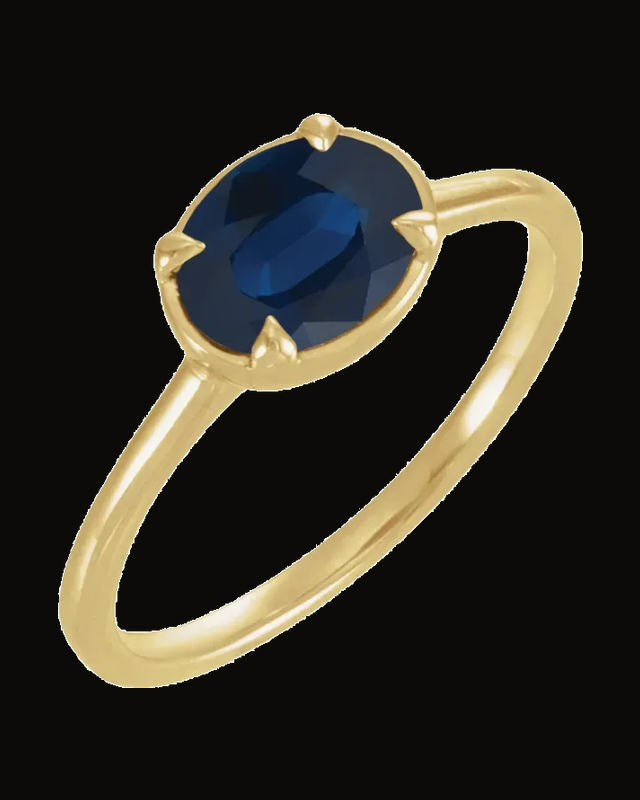 Claw-Prong Bezel-Style Solitaire Ring
