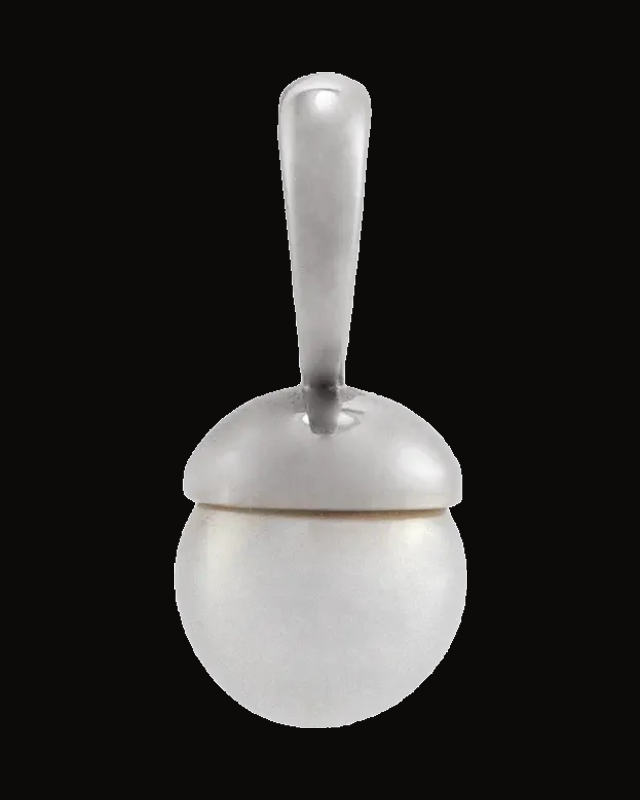 Freshwater Pearl Pendant — 14K Yellow / White Gold