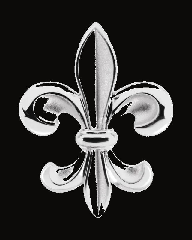 Fleur-de-lis Pendant — Sterling Silver