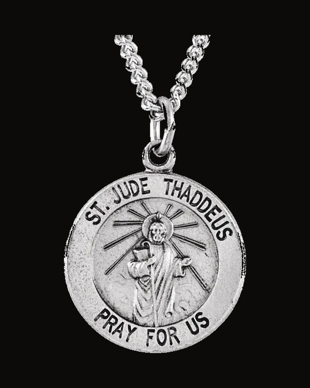 St. Jude Thaddeus Medal Necklace or Pendant