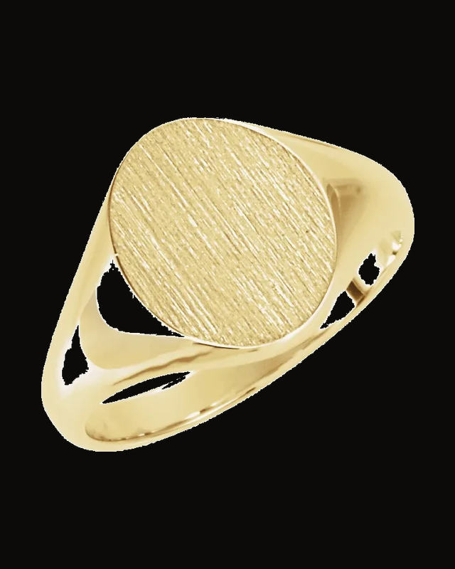 Oval Signet Ring