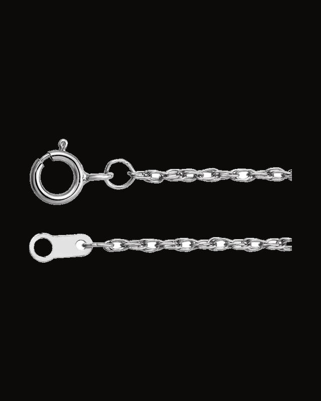 1.3 mm Rope Chain — Platinum