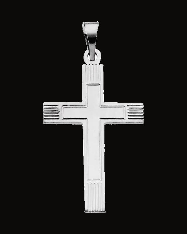 Cross Pendant — Sterling Silver