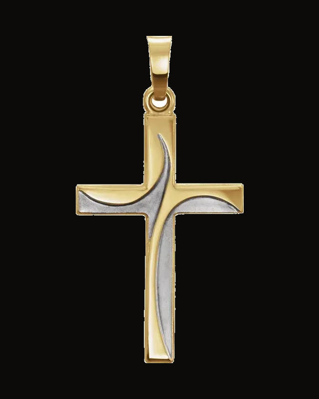 Cross Pendant — 14K Yellow Gold