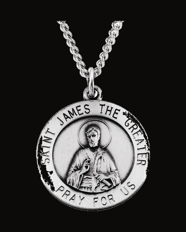 St. James Medal Necklace or Pendant