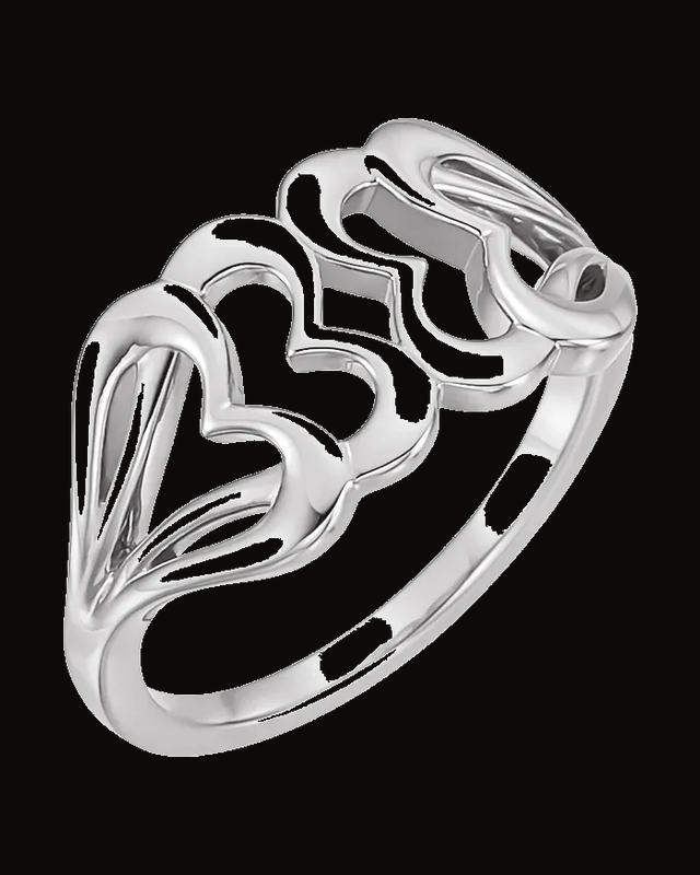 Heart Ring — Sterling Silver · 1.61 mm