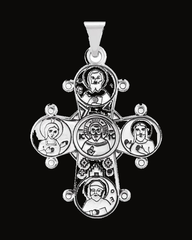 Dagmar Cross Pendant — Sterling Silver