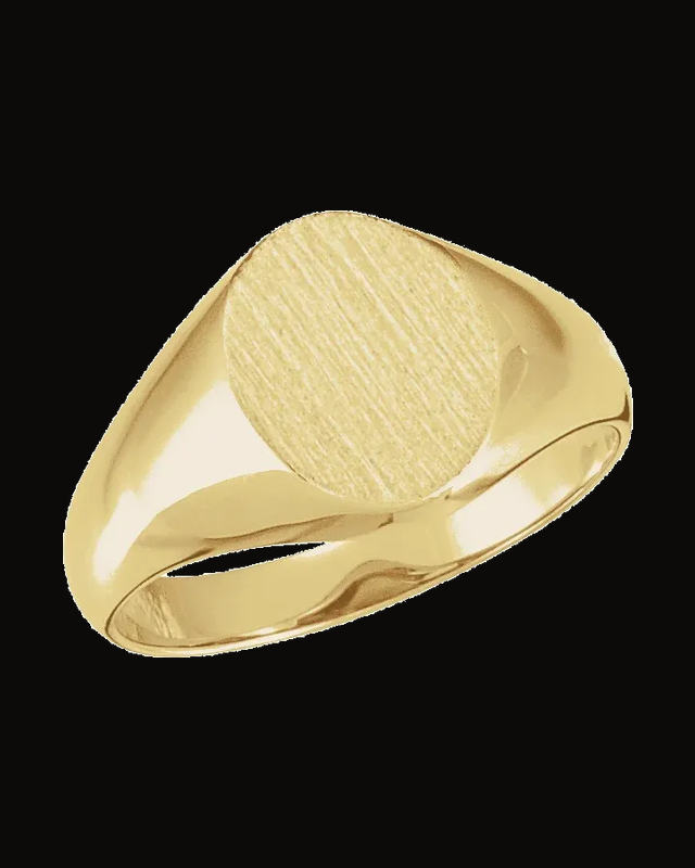 Oval Signet Ring