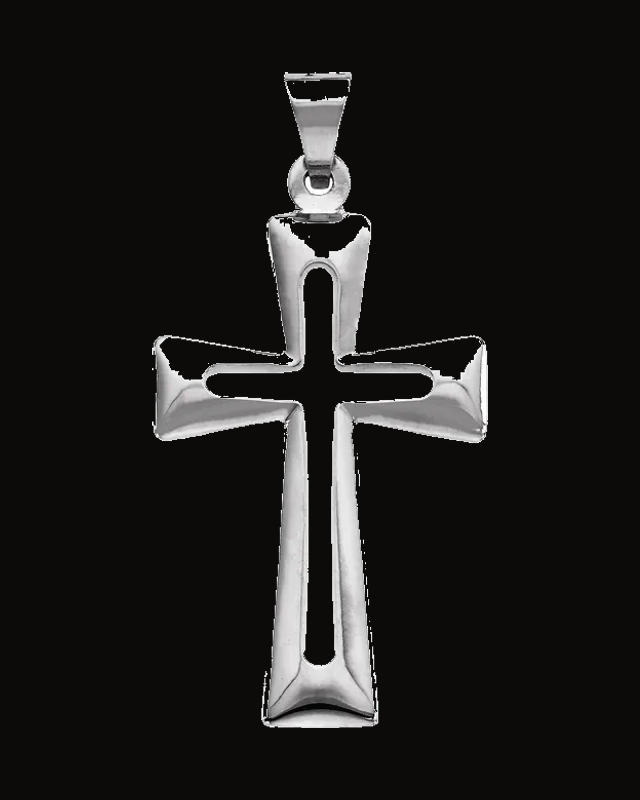 Cross Pendant — Sterling Silver