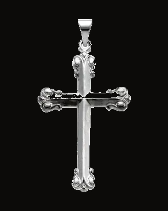 Cross Pendant — Sterling Silver