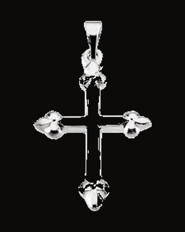 Cross Pendant — Sterling Silver