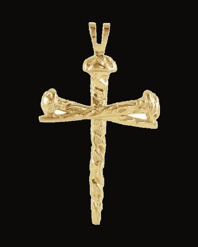 Nail Cross Pendant