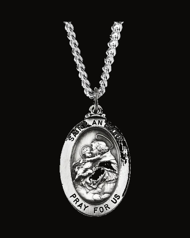 St. Anthony of Padua Medal Necklace or Pendant
