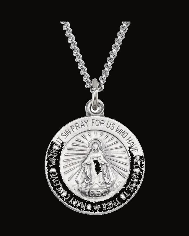 Miraculous Medal Necklace or Pendant