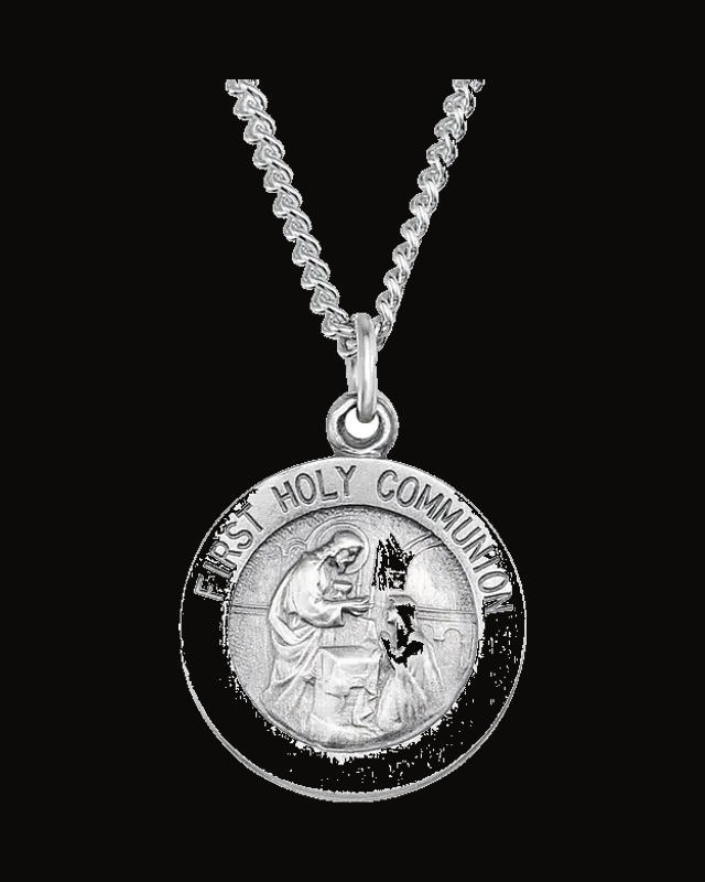 First Holy Communion Medal Necklace or Pendant