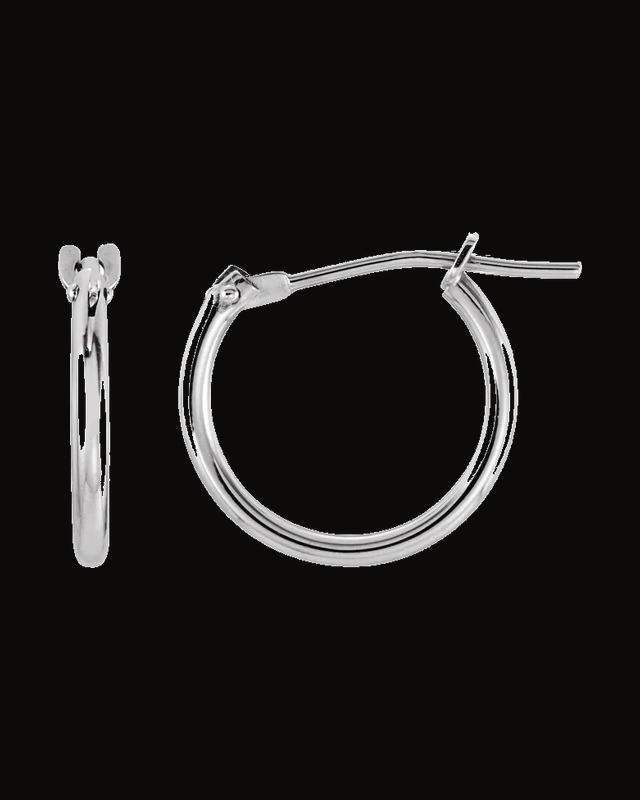 Youth Hinged Hoop Earrings