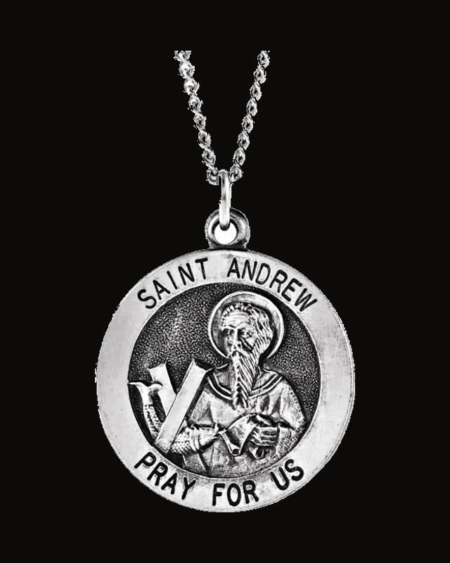 St. Andrew Medal Necklace or Pendant