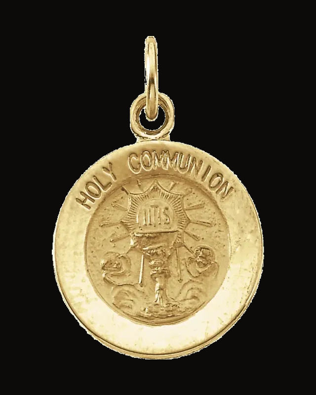 Holy Communion Medal Necklace or Pendant