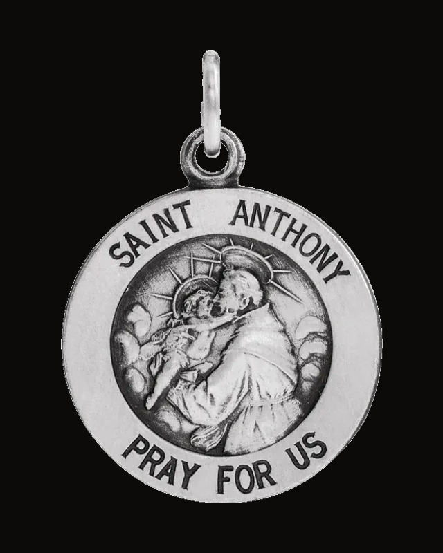 St. Anthony Medal Necklace or Pendant