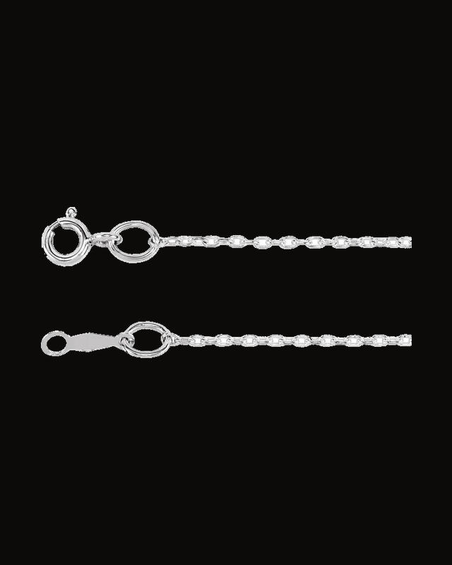 1.1 mm Cable Chain — Sterling Silver