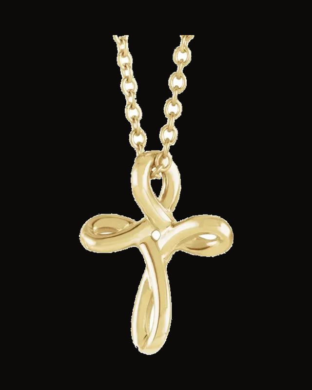 Youth Cross Necklace or Pendant