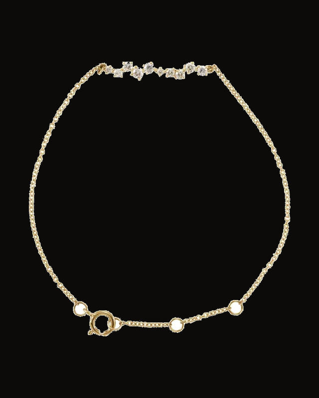 1/3 CTW Natural Diamond Bar Bracelet — 14K Yellow Gold