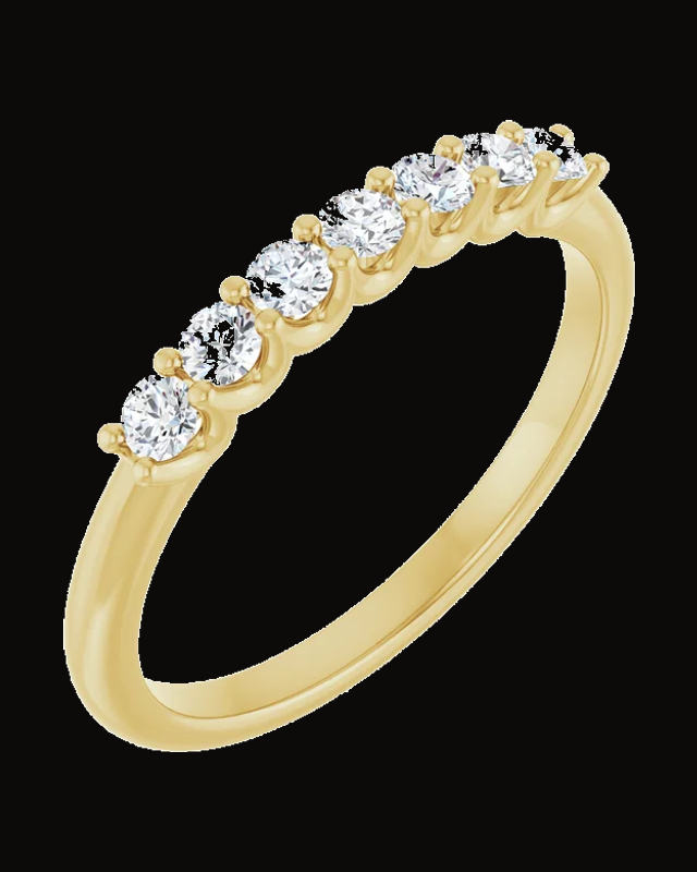 1/3 CTW Lab-Grown Diamond Anniversary Band — 14K Yellow Gold · 1.86 mm