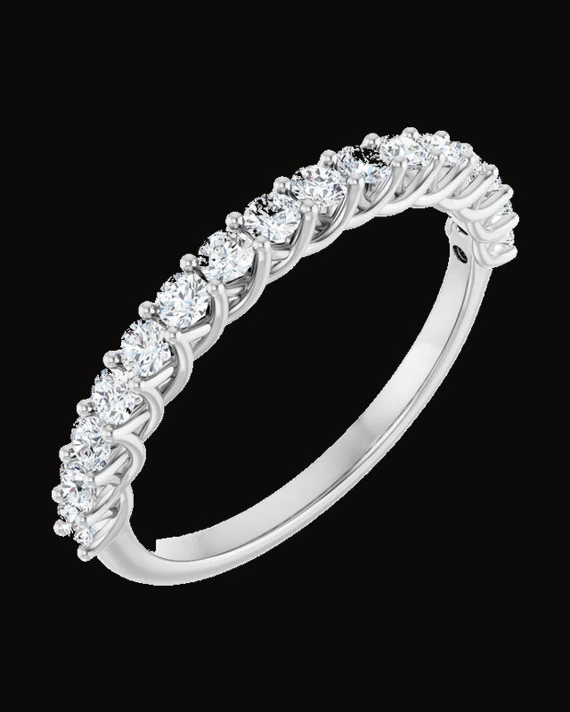 1/2 CTW Lab-Grown Diamond Anniversary Band — 14K Yellow Gold · 1.77 mm