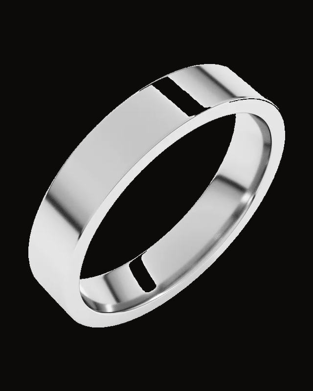 Lightweight Comfort-Fit Flat Band