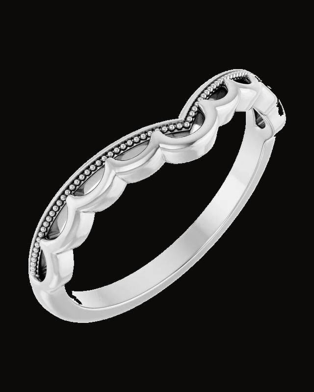 Contour Band — 14K White / Yellow Gold · 2.01 mm