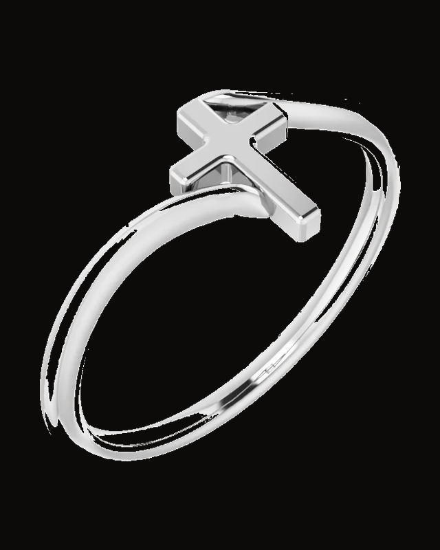 Cross Bypass Ring