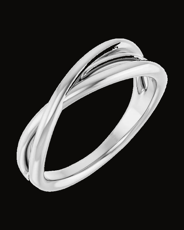 Criss-Cross Ring — Sterling Silver · 2.2 mm