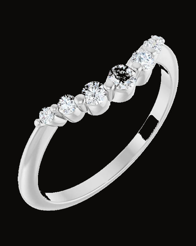 Contour Band — 14K Yellow / White Gold · 1.7 mm