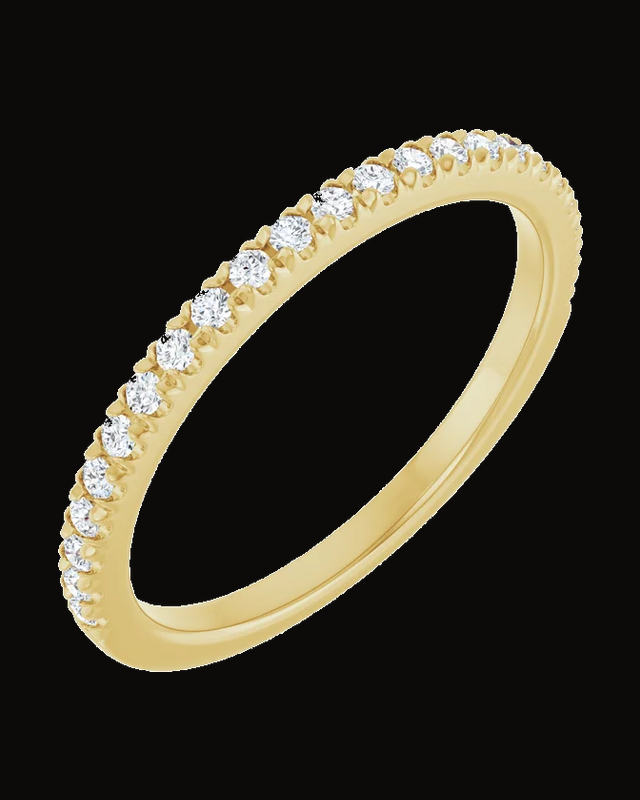 French-Set Anniversary Band — Lab-Grown Diamond