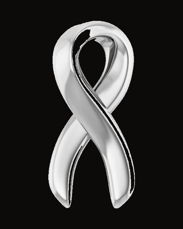 Survivor Ribbon Necklace or Slide Pendant