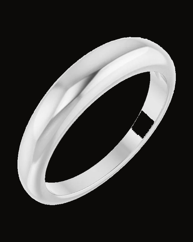 Petite Dome Ring — Sterling Silver · 1.9 mm