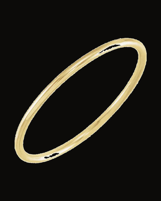 Stackable Ring — 14K White / Yellow Gold · 1 mm