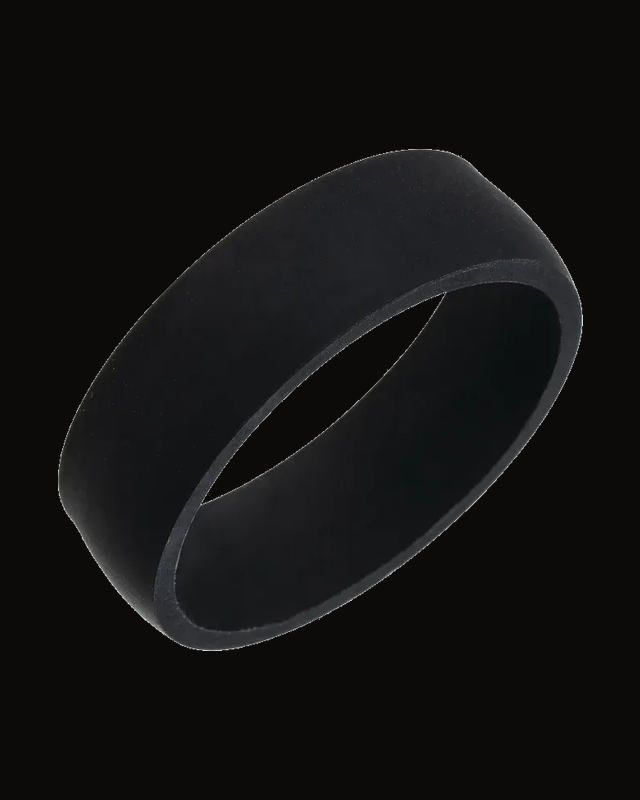 Silicone Comfort-Fit Half Round Band